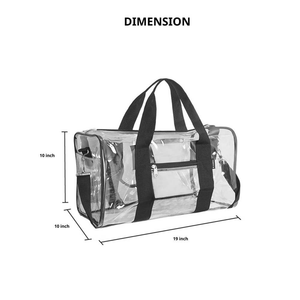 CLEAR DUFFEL BAG