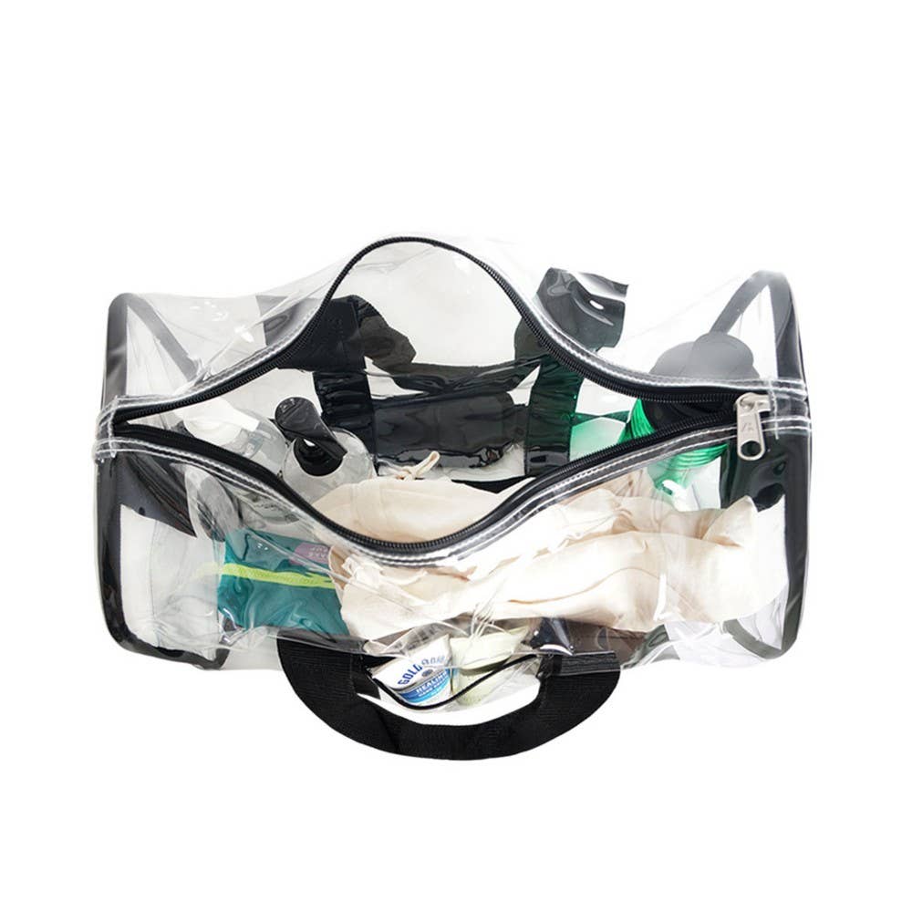 CLEAR DUFFEL BAG